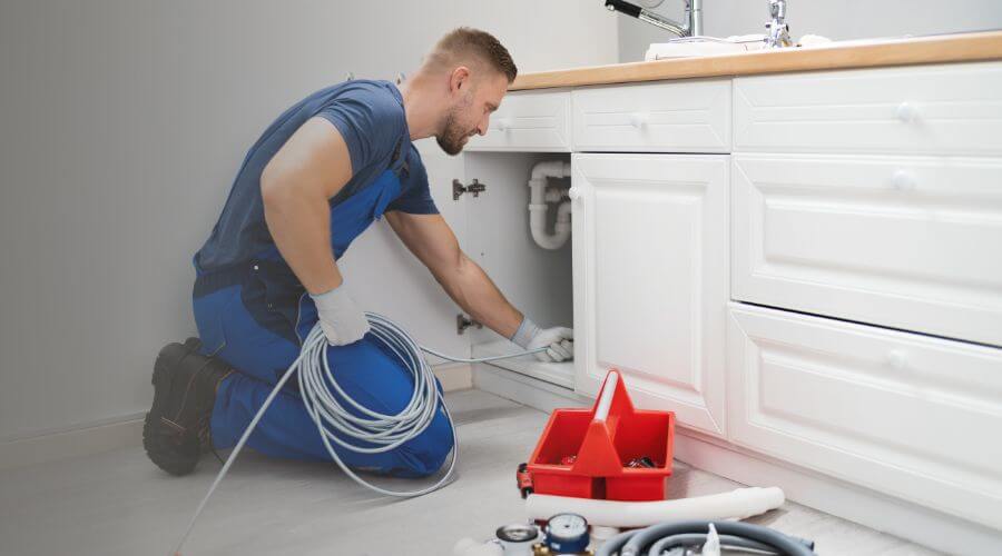 Local annual plumbing maintenance in Ebervale, PA